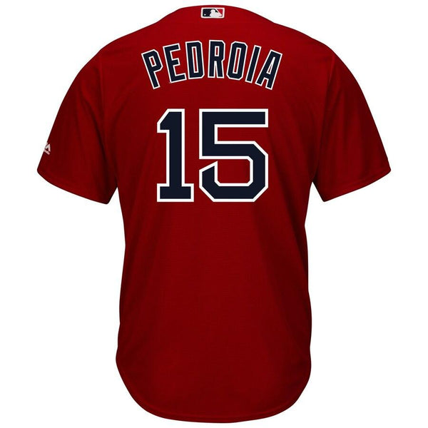 Dustin Pedroia Boston Red Sox Majestic Cool Base Player Jersey - Red 2019