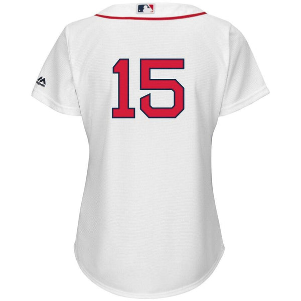 Dustin Pedroia Boston Red Sox Majestic Women's Team Cool Base Player Jersey – White 2019