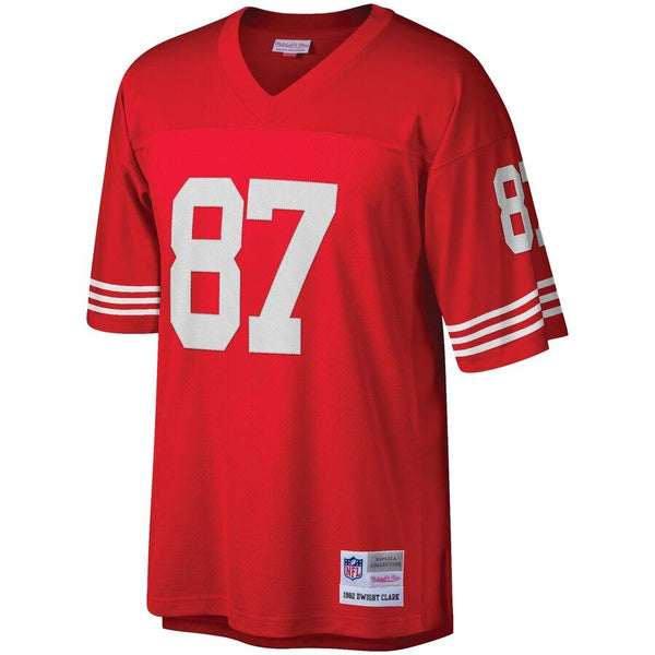 Dwight Clark San Francisco 49ers Mitchell &amp; Ness Retired Player Vintage Replica Jersey - Scarlet 2019