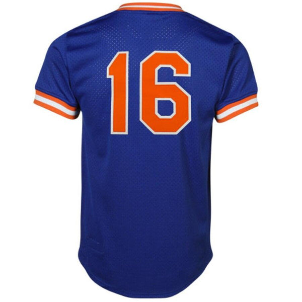 Dwight Gooden New York Mets Mitchell &amp; Ness Cooperstown Mesh Batting Practice Jersey - Royal 2019