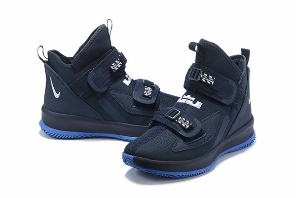 Nike Lebron Soldier XIII 13 Dark Navy Men Sneaker Shoes Sale Size US7,8,8.5,9,10,11,12