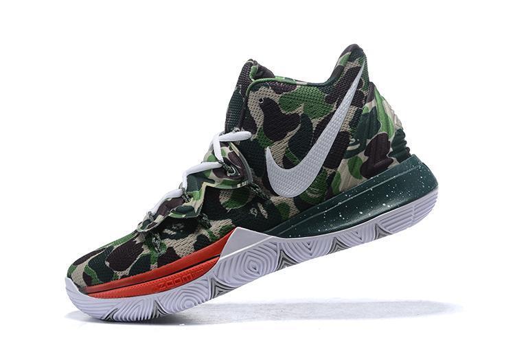 Kyrie 5 'Camouplage' Basketball Shoes Sale Size US 7,8,8.5,9.5,10,11,12