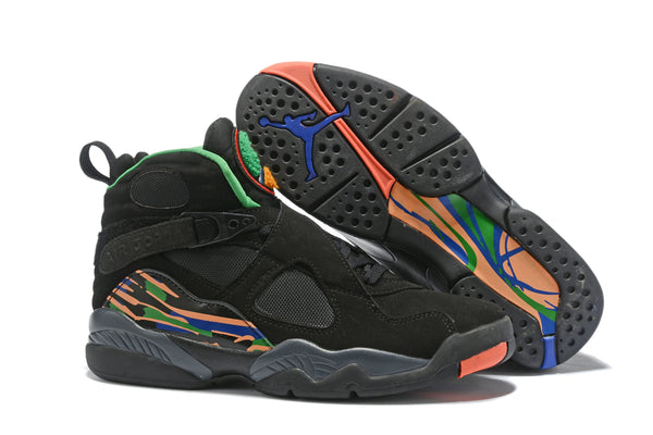 Nike Air Jordan 8 Retro 'Tinker - Air Raid' Black Sneaker Shoes Sale Men Size 8-13