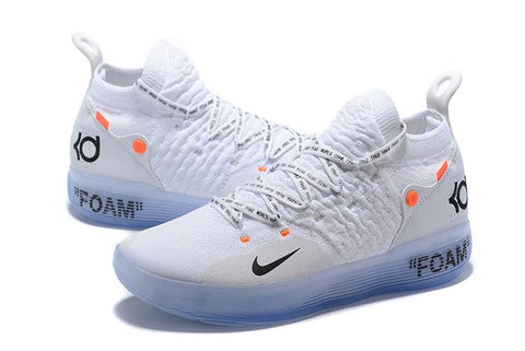 OFF-WHITE x Nike Zoom KD11  White Men Shoes Sneaker Sale Size US 7,8,8.5,9.5,10,11,12
