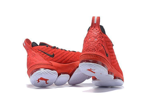 Nike Lebron XVI 16 EP Red White Men Shoes Sale Size US7,8,8.5,9,10,11,12