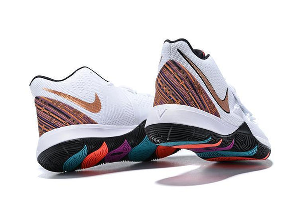 Kyrie 5 'Black History Month' White Basketball Shoes Men Sale Size US 7,8,8.5,9.5,10,11,12