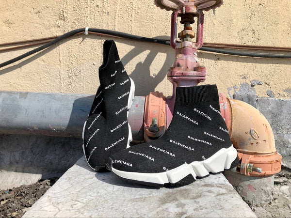 Balenciaga Speed Trainer Mid 'Logo Print'  Size 35-45