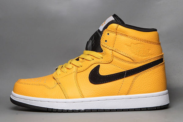 Nike Air Jordan 1 Mid 'University Gold' Sneaker Shoes Sale Men Size 7-12