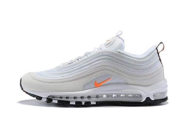 Nike Air Max 97 White Orange Shoes Sale Men Size US 7, 8, 8.5, 9, 10, 11