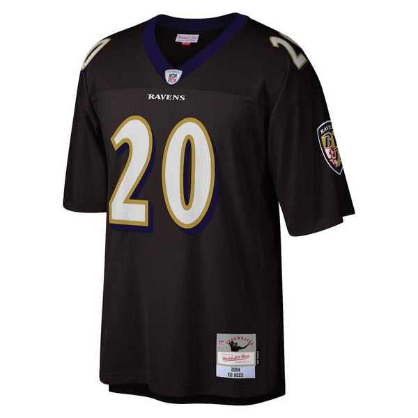 Ed Reed Baltimore Ravens Mitchell &amp; Ness 2004 Retired Player Replica Jersey - Black 2019