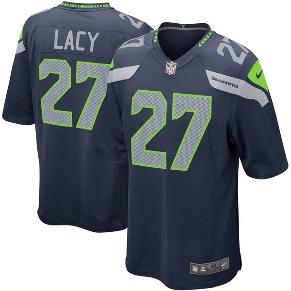 Eddie Lacy Seattle Seahawks Game Jersey - Navy 2019