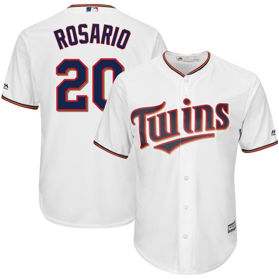 Eddie Rosario Minnesota Twins Majestic Alternate Cool Base Replica Player Jersey - White 2019