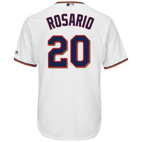 Eddie Rosario Minnesota Twins Majestic Alternate Cool Base Replica Player Jersey - White 2019