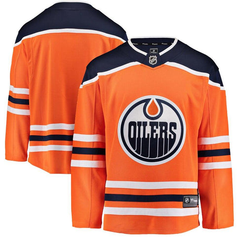 Edmonton Oilers Breakaway Home Jersey - Orange 2019