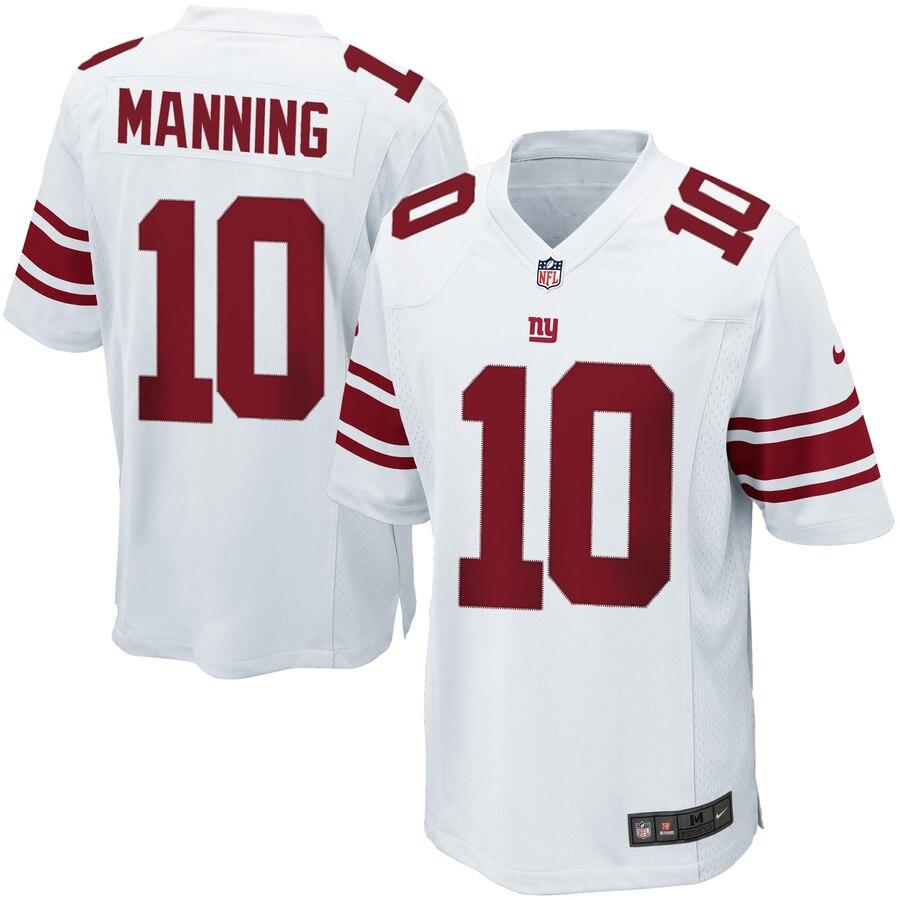 Eli Manning New York Giants Game Jersey - White 2019