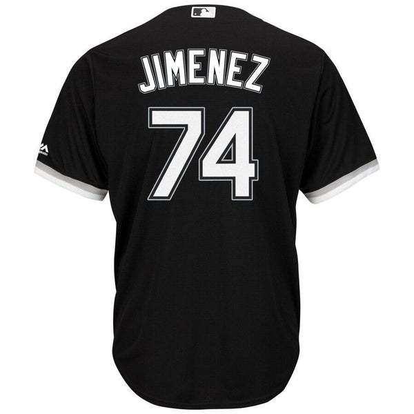 Eloy Jimenez Chicago White Sox Majestic Alternate Cool Base Player Replica Jersey – Black 2019