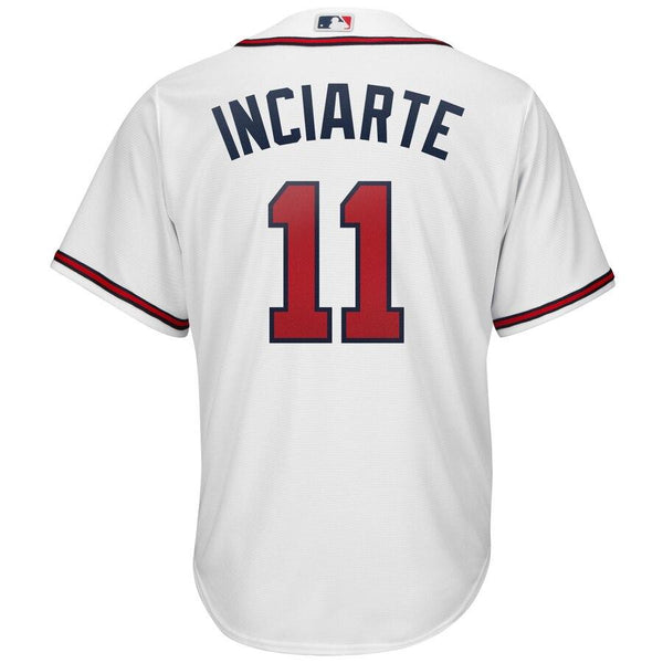 Ender Inciarte Atlanta Braves Majestic 2019 Home Cool Base Player Jersey – White 2019