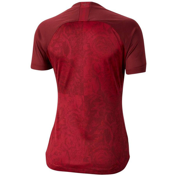 England Women's National Team Women's 2019 Away Replica Jersey – Red 2019