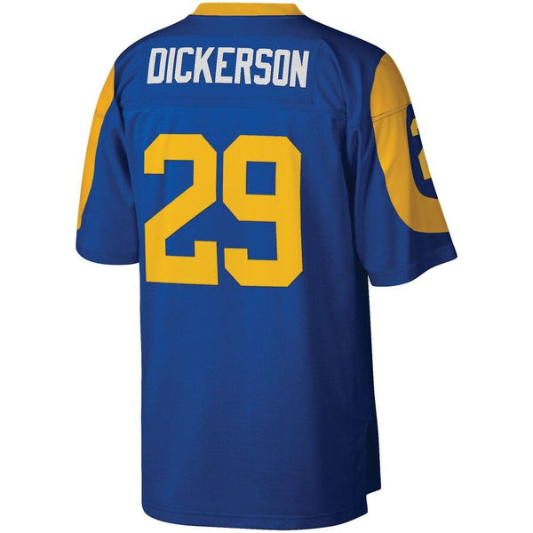 Eric Dickerson Los Angeles Rams Mitchell &amp; Ness 1984 Retired Player Vintage Replica Jersey - Blue 2019