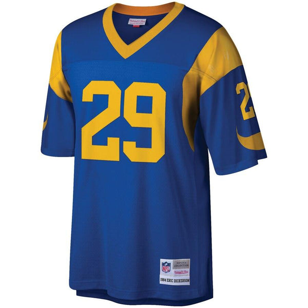 Eric Dickerson Los Angeles Rams Mitchell &amp; Ness 1984 Retired Player Vintage Replica Jersey - Blue 2019