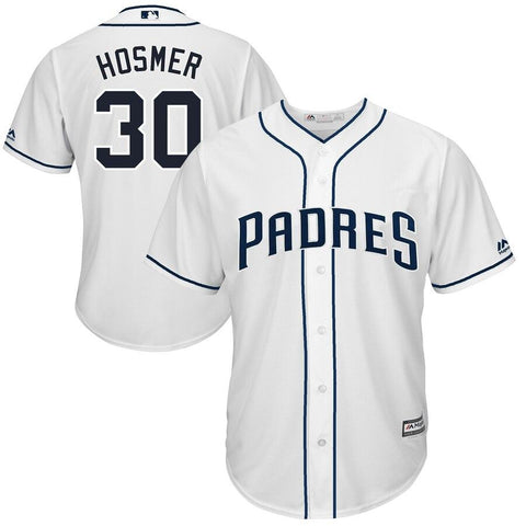 Eric Hosmer San Diego Padres Majestic Home Cool Base Player Replica Jersey – White 2019