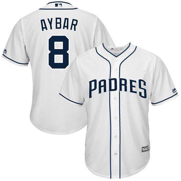 Erick Aybar San Diego Padres Majestic Home Cool Base Replica Player Jersey - White 2019