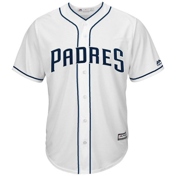 Erick Aybar San Diego Padres Majestic Home Cool Base Replica Player Jersey - White 2019