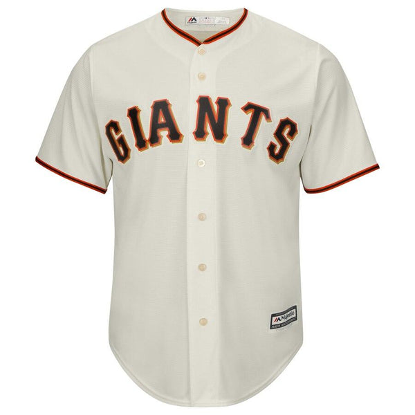 Evan Longoria San Francisco Giants Majestic Home Cool Base Player Jersey – Cream 2019