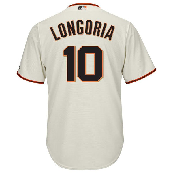 Evan Longoria San Francisco Giants Majestic Home Cool Base Player Jersey – Cream 2019