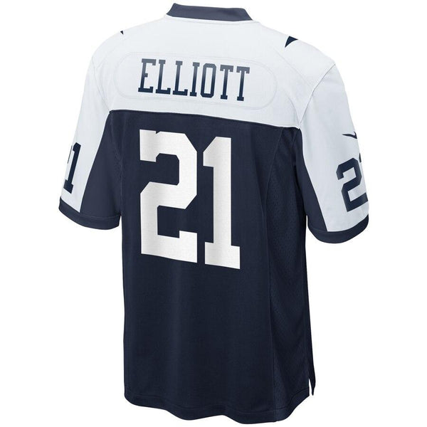 Ezekiel Elliott Dallas Cowboys Alternate Game Jersey - Navy 2019