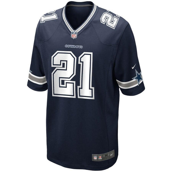 Ezekiel Elliott Dallas Cowboys Game Jersey - Navy 2019