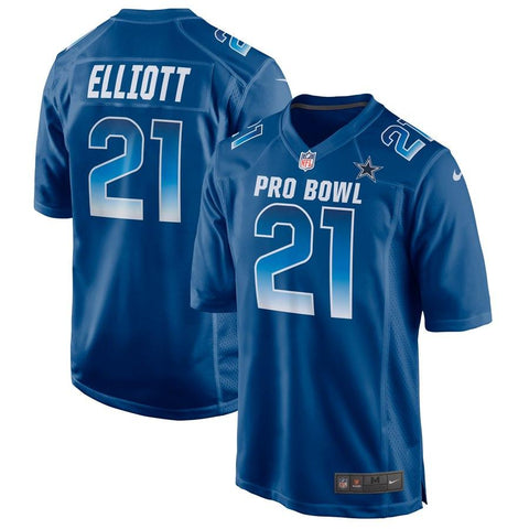 Ezekiel Elliott NFC 2019 Pro Bowl Game Jersey – Royal 2019
