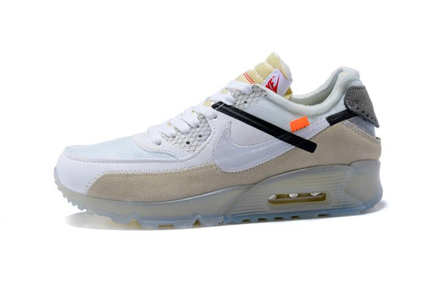 OFF-WHITE x Nike Air Max 90 'Sail' Shoes Sneaker Sale Men Size US 7, 8, 8.5, 9, 10, 11