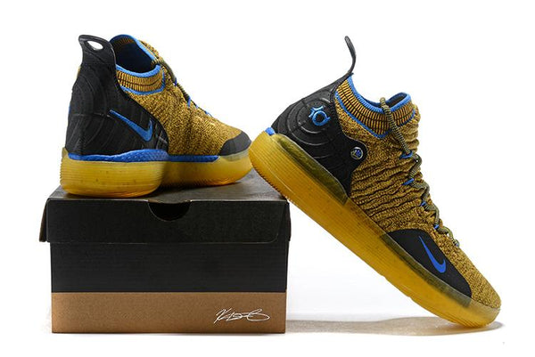 Nike Zoom KD11 Yellow Black Men Shoes Sneaker Sale Size US 7,8,8.5,9.5,10,11,12