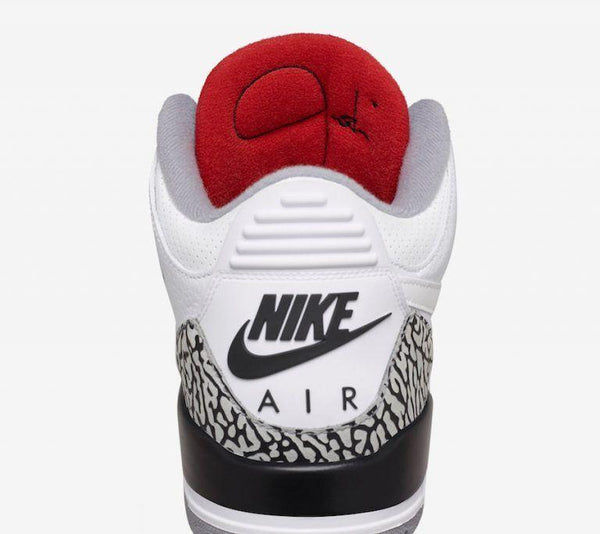 Nike Air Jordan 3 Retro Katrina White Cement Back Red Men Shoes Sale Size US 7, 8, 8.5, 9, 10, 11, 12, 13