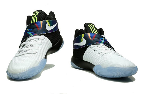 Nike Kyrie 2 Parade White Black Men Basketball Shoes Sale Size US 7,8,8.5,9.5,10,11,12