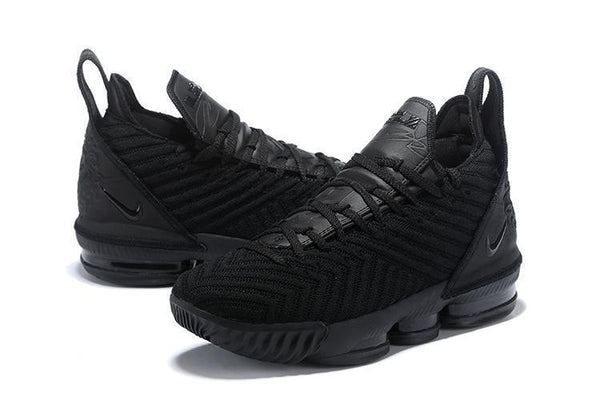 Nike Lebron XVI 16 EP All Black Men Shoes Sale Size US7,8,8.5,9,10,11,12