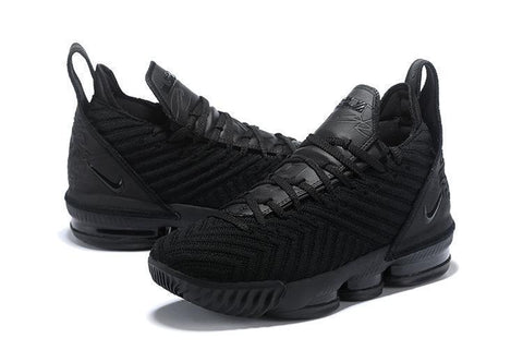 Nike Lebron XVI 16 EP All Black Men Shoes Sale Size US7,8,8.5,9,10,11,12