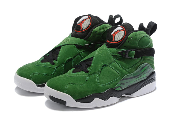Nike Air Jordan 8 Retro 'Green Black' Sneaker Shoes Sale Men Size 8-13