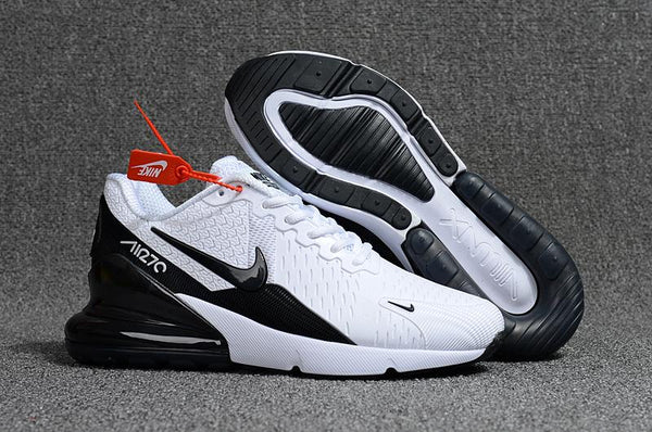 Nike Air Max 270 Black White Sneaker Shoes Sale Men Women Size 5.5 - 11