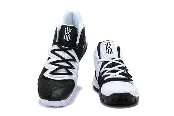 Kyrie 5 GS 'Oreo' Black White Basketball Shoes Men Sale Size US 7,8,8.5,9.5,10,11,12