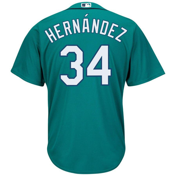 Felix Hernandez Seattle Mariners Majestic Cool Base Player Jersey - Northwest Green 2019
