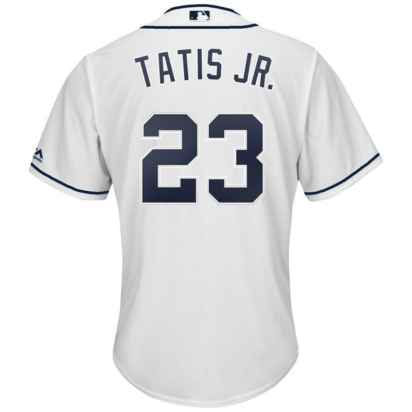 Fernando Tatis Jr. San Diego Padres Majestic Home Official Cool Base Player Jersey - White 2019