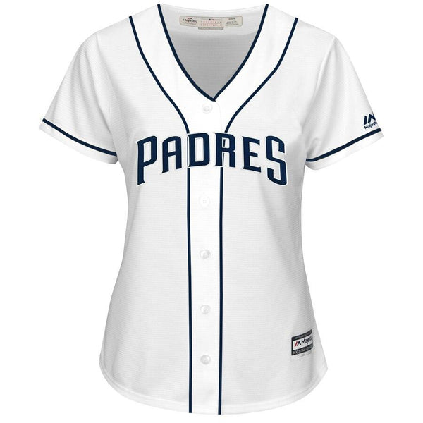 Fernando Tatis Jr. San Diego Padres Majestic Women's Home Cool Base Player Jersey - White 2019