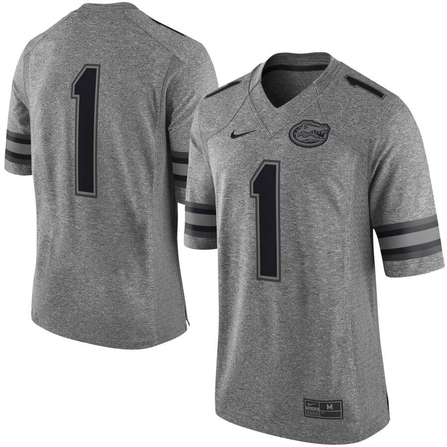 Florida Gators Gridiron Gray Limited Football Jersey - Heather Gray 2019