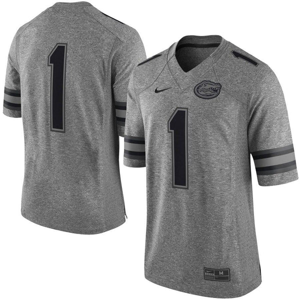 Florida Gators Gridiron Gray Limited Football Jersey - Heather Gray 2019