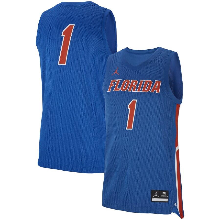 Florida Gators Jordan Brand College Replica Basketball Jersey – Royal 2019