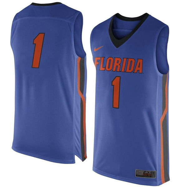 Florida Gators No. 1 Replica Master Jersey - Royal Blue 2019