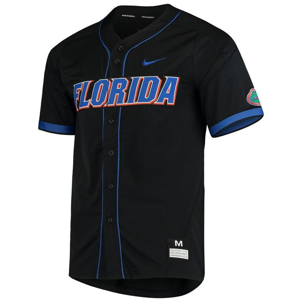 Florida Gators Vapor Untouchable Elite Full-Button Replica Baseball Jersey - Black 2019