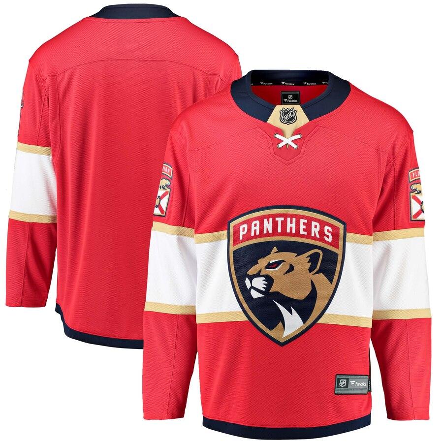 Florida Panthers Breakaway Home Jersey - Red 2019